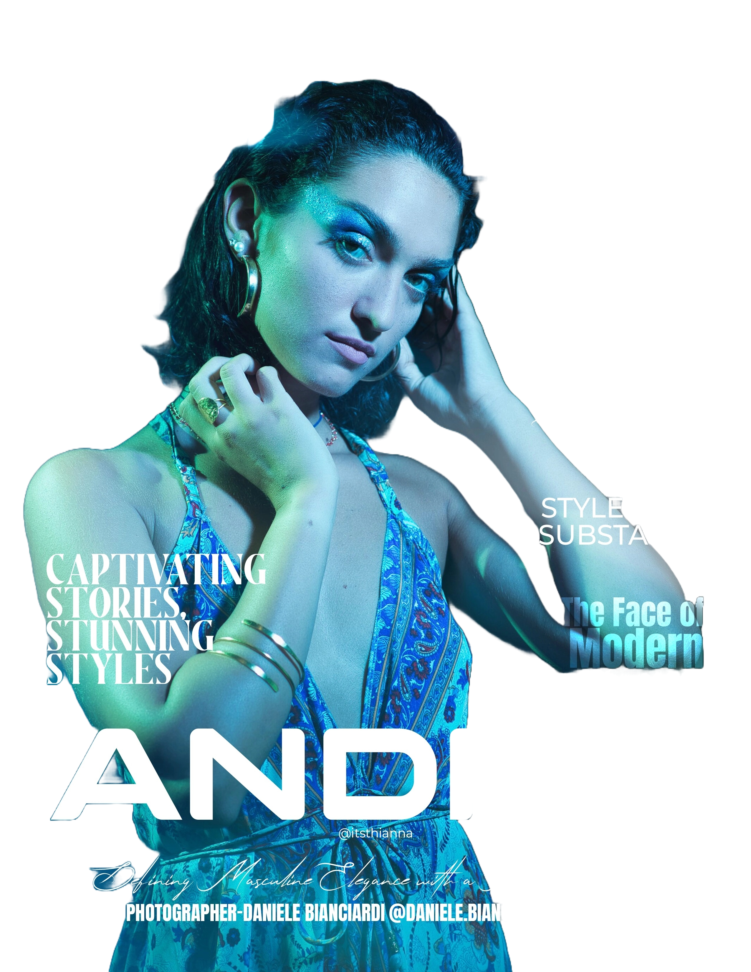 model portrait photoshoot